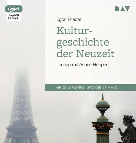 Egon Friedell: Kulturgeschichte der Neuzeit, MP3-CD