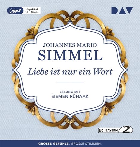 Johannes Mario Simmel: Simmel, J: Liebe ist nur ein Wort/2 MP3-CDs, Diverse