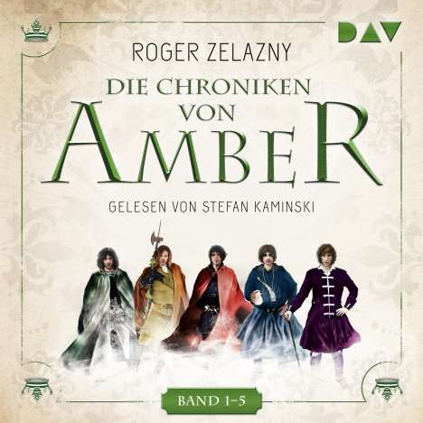 Roger Zelazny: Zelazny, R: Chroniken von Amber. Band 1-5/5 MP3-CD, Diverse