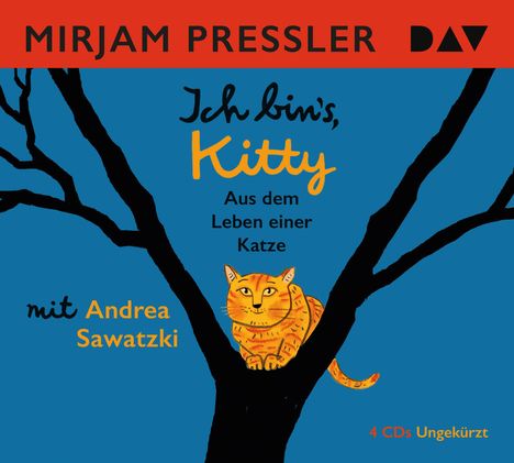 Mirjam Pressler: Ich bin's, Kitty. Aus dem Leben einer Katze, 4 CDs