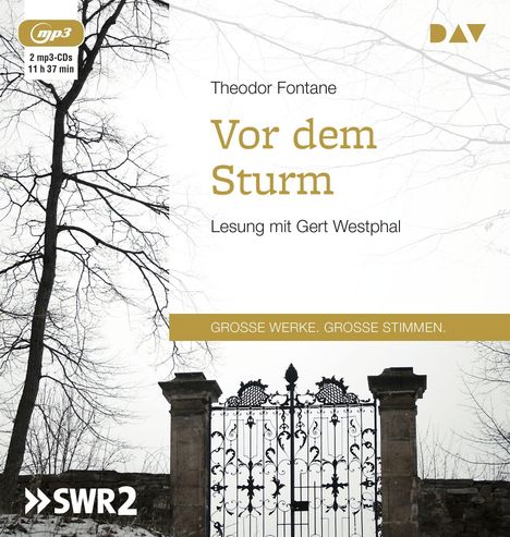 Theodor Fontane: Vor dem Sturm, 2 MP3-CDs
