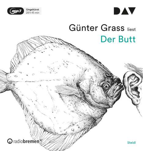 Günter Grass: Der Butt, 3 CDs