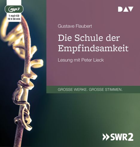 Gustave Flaubert: Die Schule der Empfindsamkeit, CD