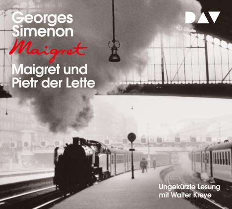Georges Simenon: Maigret und Pietr der Lette, 4 CDs