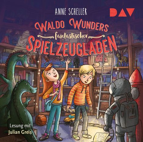 Anne Scheller: Waldo Wunders fantastischer Spielzeugladen, CD