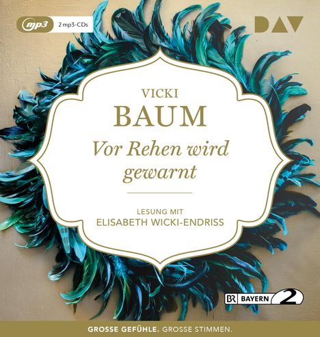 Vicki Baum: Vor Rehen wird gewarnt, MP3-CD