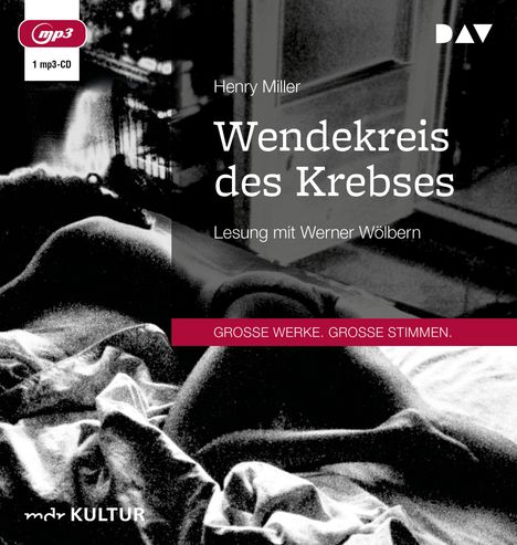 Henry Miller: Wendekreis des Krebses, MP3-CD