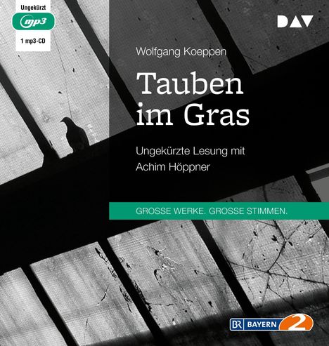 Wolfgang Koeppen: Tauben im Gras, MP3-CD