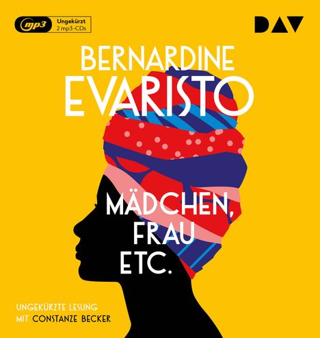 Bernardine Evaristo: Mädchen, Frau etc., 2 MP3-CDs