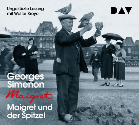 Georges Simenon: Maigret und der Spitzel, 4 CDs