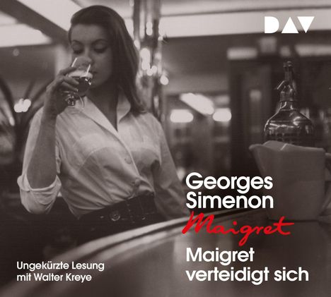 Georges Simenon: Maigret verteidigt sich, 4 CDs