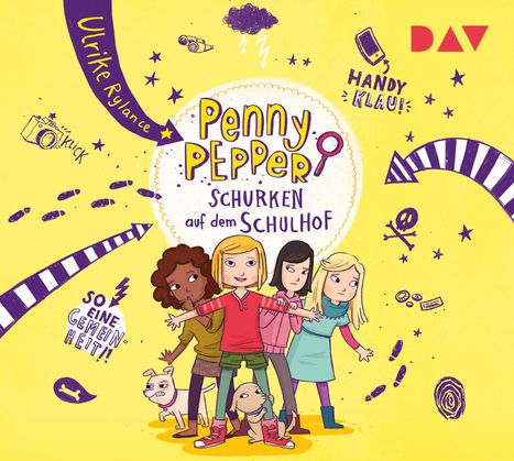 Ulrike Rylance: Penny Pepper 08: Schurken auf dem Schulhof, CD