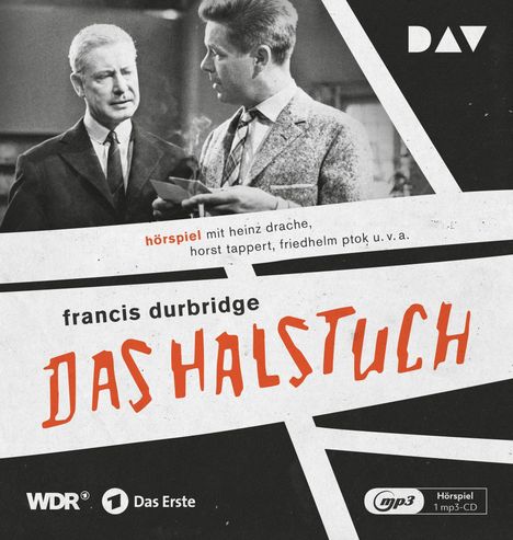 Francis Durbridge: Das Halstuch.Filmhörspiel mit Heinz Drache,, MP3-CD