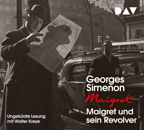 Georges Simenon: Maigret und sein Revolver, 4 CDs