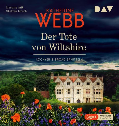 Katherine Webb: Der Tote von Wiltshire. Lockyer &amp; Broad ermitteln, 2 MP3-CDs