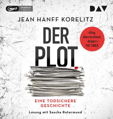 Jean Hanff Korelitz: Der Plot. Eine todsichere Geschichte, MP3-CD