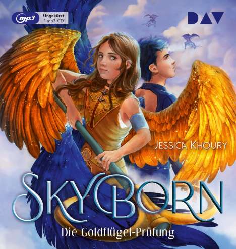 Jessica Khoury: Skyborn - Teil 1: Die Goldflügel-Prüfung, MP3-CD