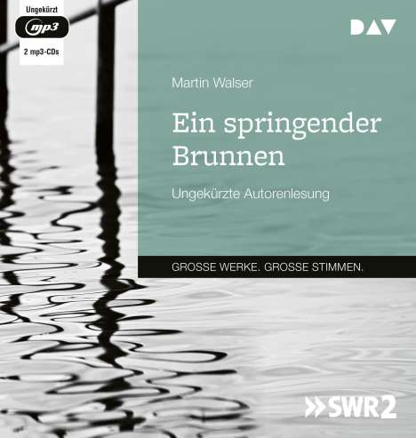 Martin Walser: Ein springender Brunnen, 2 MP3-CDs