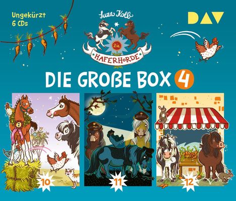 Suza Kolb: Die Haferhorde-Die große Box 4 (Teil 10-12)., 6 CDs