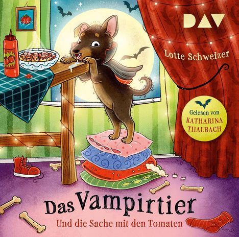 Lotte Schweizer: Das Vampirtier und die Sache mit den Tomaten, 2 CDs