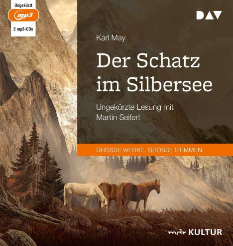 Karl May: Der Schatz im Silbersee, 2 MP3-CDs