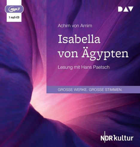 Achim von Arnim: Isabella von Ägypten, MP3-CD