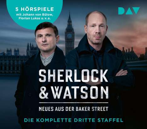 Viviane Koppelmann: Sherlock &amp; Watson - Neues aus der Baker Street. Die komplette dritte Staffel, 10 CDs