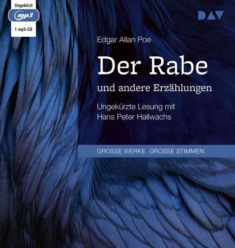 Edgar Allan Poe: Der Rabe und andere Erzählungen, MP3-CD