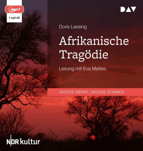 Doris Lessing: Afrikanische Tragödie, MP3-CD