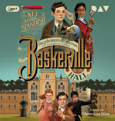 Ali Standish: Baskerville Hall - Teil 1: Das geheimnisvolle Internat der besonderen Talente, MP3-CD