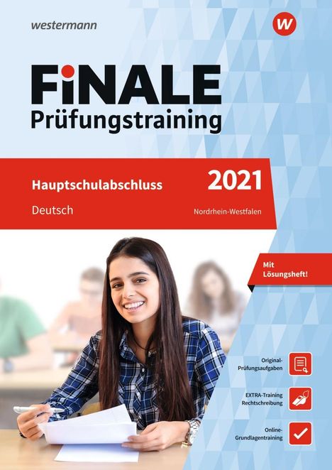 Andrea Heinrichs: FiNALE Prüfungstraining 2021 Hauptschulabschluss Nordrhein-Westfalen. Deutsch, Buch