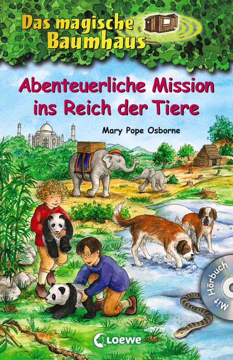 Mary Pope Osborne: Das magische Baumhaus - Abenteuerliche Mission ins Reich der Tiere, Buch