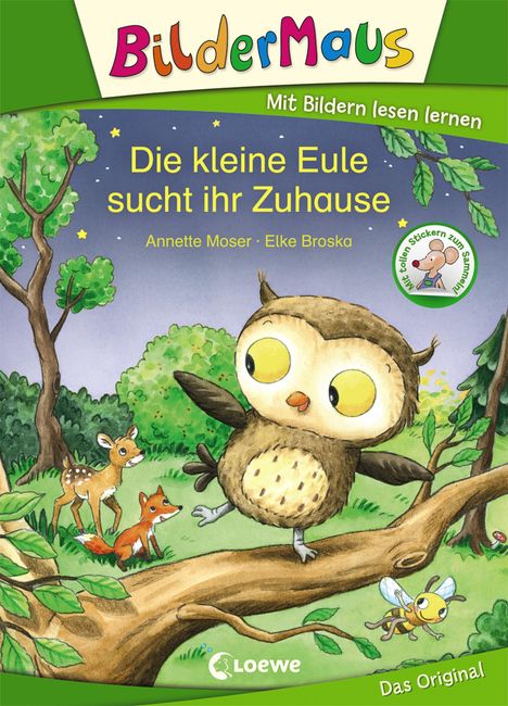 Annette Moser: Bildermaus - Die kleine Eule sucht ihr Zuhause, Buch