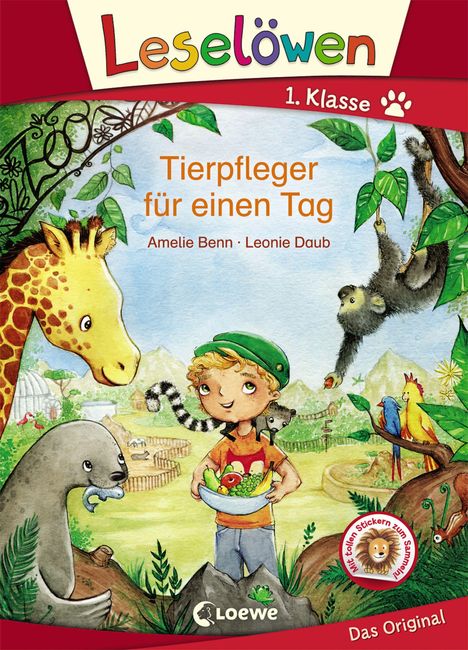 Amelie Benn: Benn, A: Leselöwen 1. Klasse - Tierpfleger für einen Tag, Buch