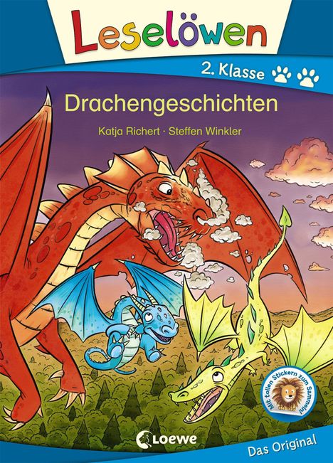 Katja Richert: Leselöwen 2. Klasse - Drachengeschichten, Buch
