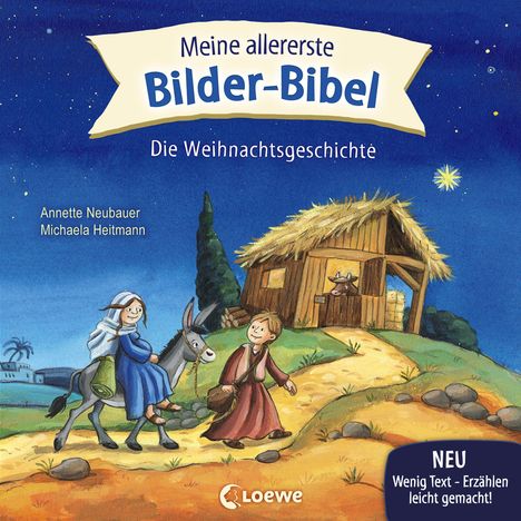 Annette Neubauer: Meine allererste Bilder-Bibel - Die Weihnachtsgeschichte, Buch