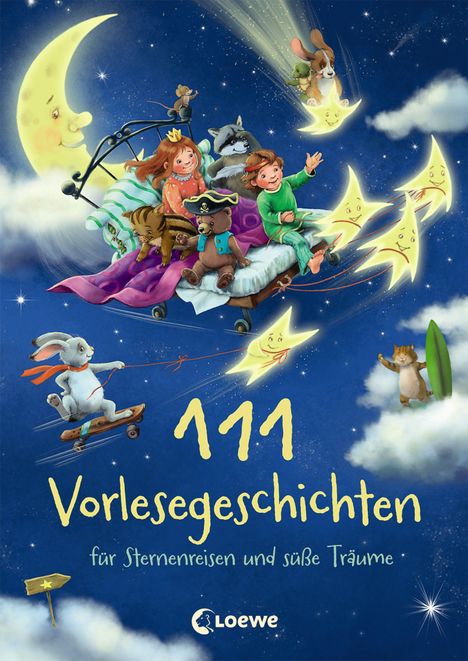 111 Vorlesegeschichten für Sternenreisen und süße Träume, Buch