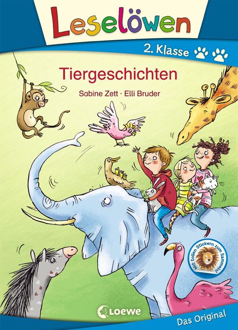 Sabine Zett: Zett, S: Leselöwen 2. Klasse - Tiergeschichten, Buch