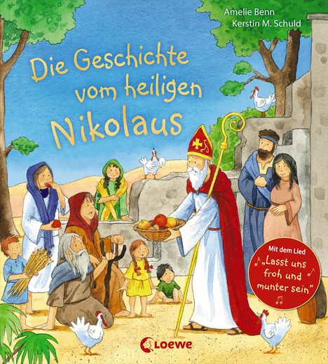 Amelie Benn: Die Geschichte vom heiligen Nikolaus, Buch