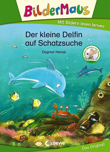 Dagmar Henze: Bildermaus - Der kleine Delfin auf Schatzsuche, Buch