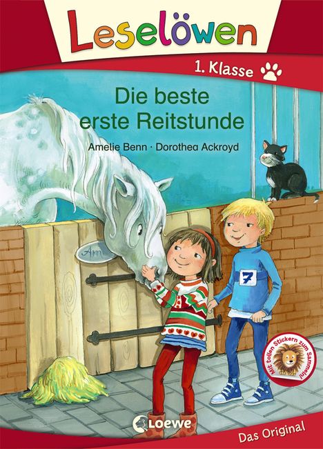 Amelie Benn: Leselöwen 1. Klasse - Die beste erste Reitstunde, Buch