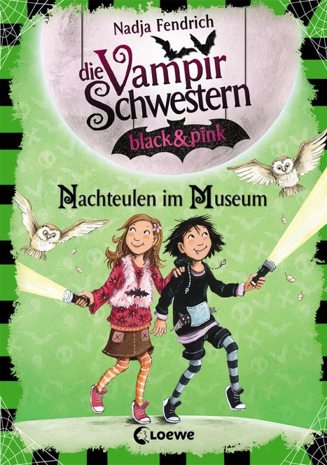 Nadja Fendrich: Die Vampirschwestern black &amp; pink (Band 6) - Nachteulen im Museum, Buch