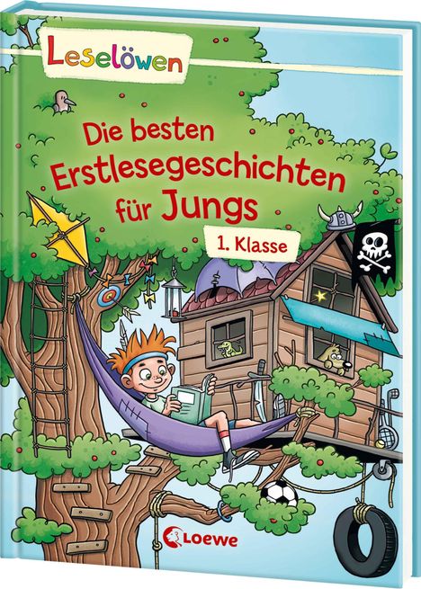 Leselöwen - Die besten Erstlesegeschichten für Jungs 1. Klasse, Buch