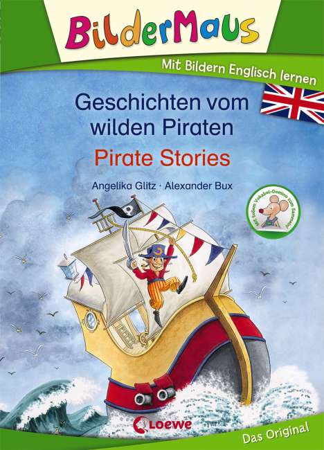 Angelika Glitz: Bildermaus - Mit Bildern Englisch lernen - Geschichten vom wilden Piraten - Pirate Stories, Buch