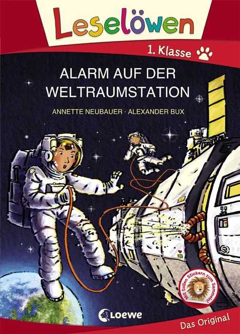 Annette Neubauer: Leselöwen 1. Klasse - Alarm auf der Weltraumstation, Buch
