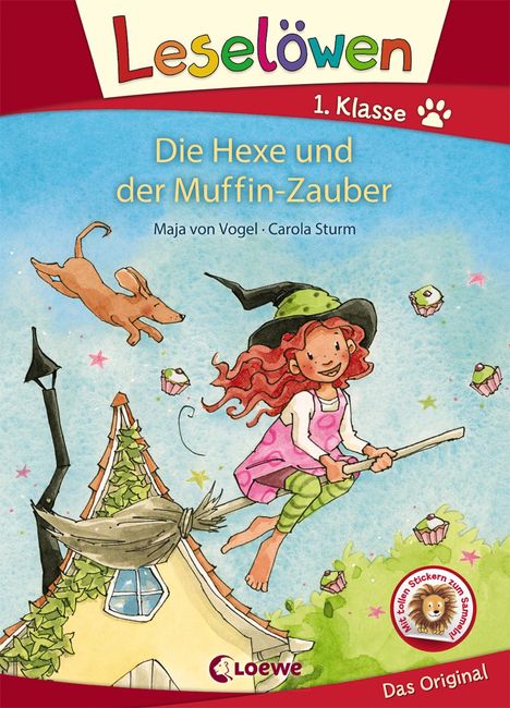 Maja von Vogel: Leselöwen 1. Klasse - Die Hexe und der Muffin-Zauber, Buch