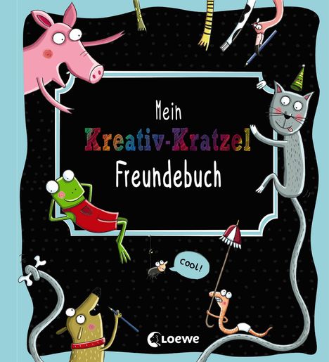 Mein Kreativ-Kratzel Freundebuch, Buch