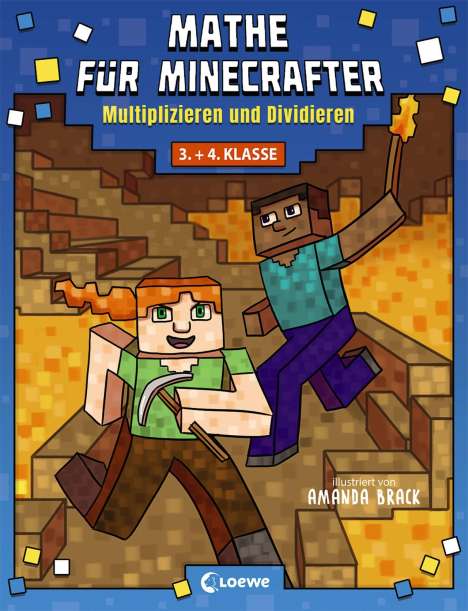 Mathe für Minecrafter - Multiplizieren und Dividieren, Buch