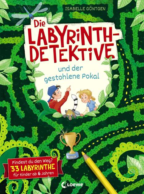 Die Labyrinth-Detektive und der gestohlene Pokal, Buch