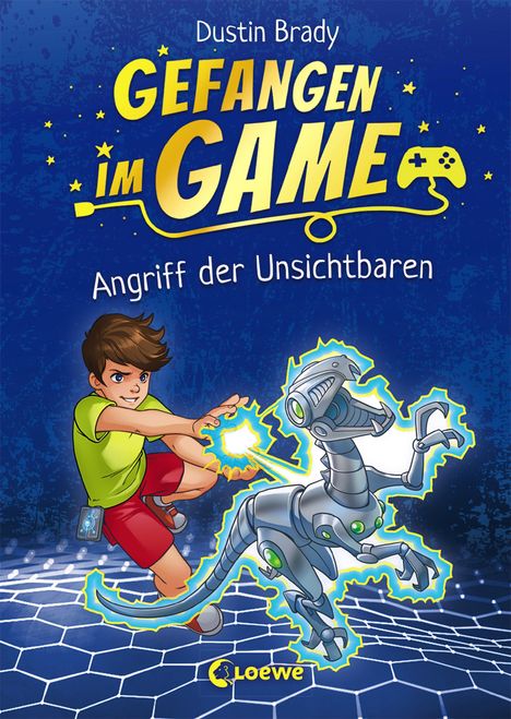 Dustin Brady: Gefangen im Game (Band 2) - Angriff der Unsichtbaren, Buch